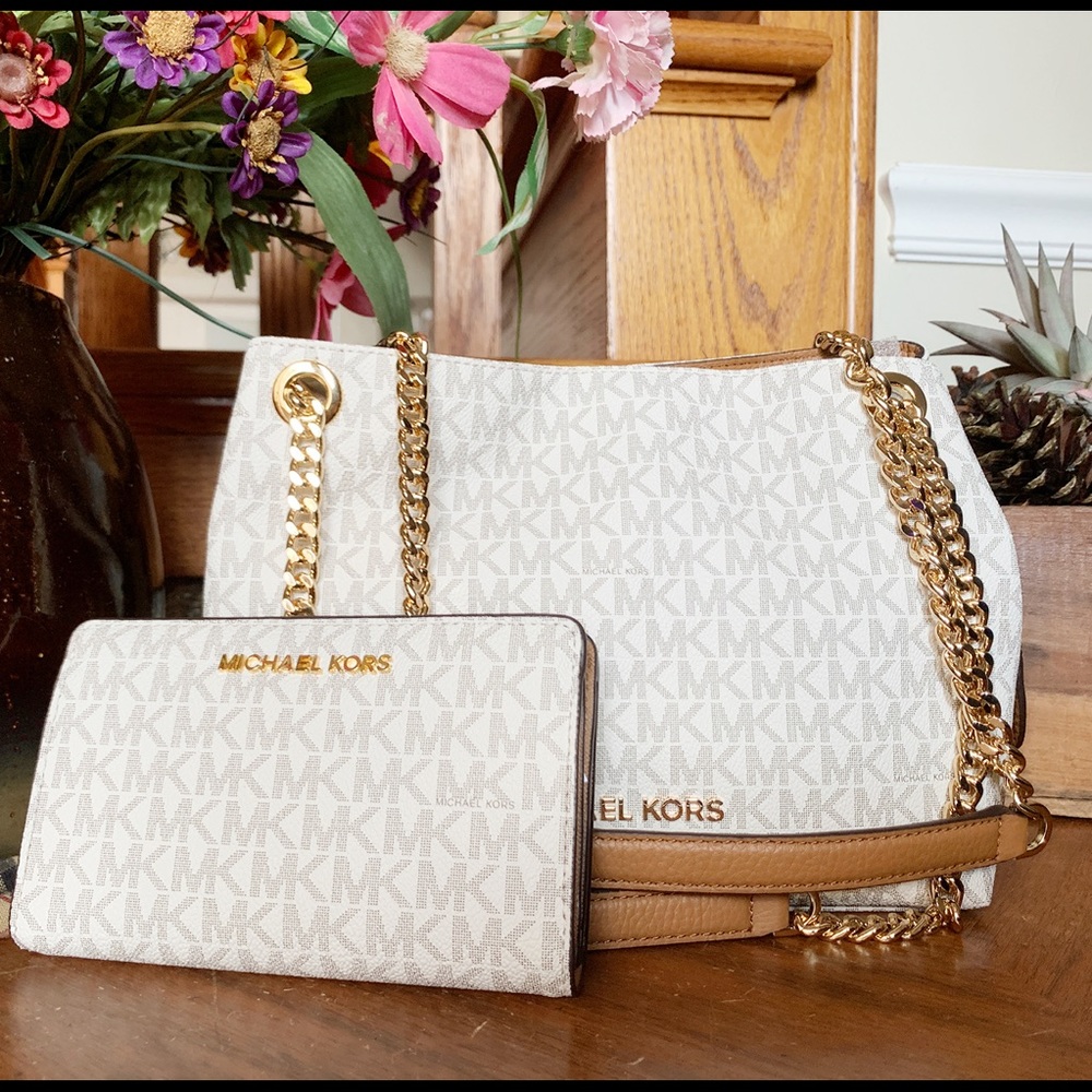 NWT Michael Kors Tote & Bifold Wallet SET - Picture 7 of 7
